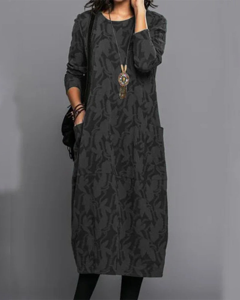Amália | Long dress with an elegant cut