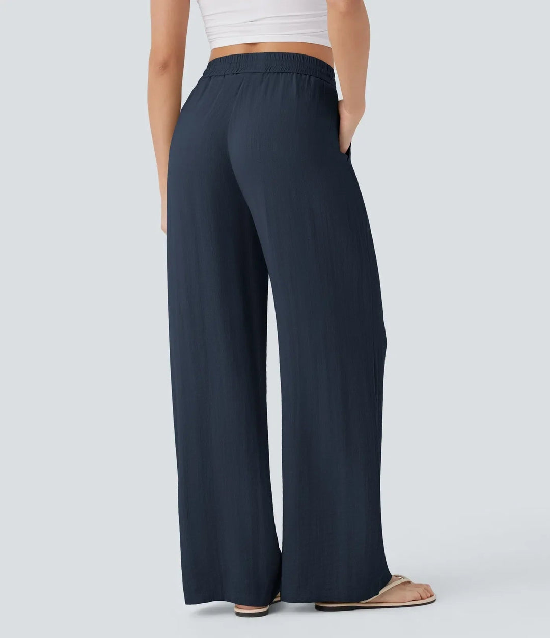 ZAFEIRIA | Elegant Linen Pants