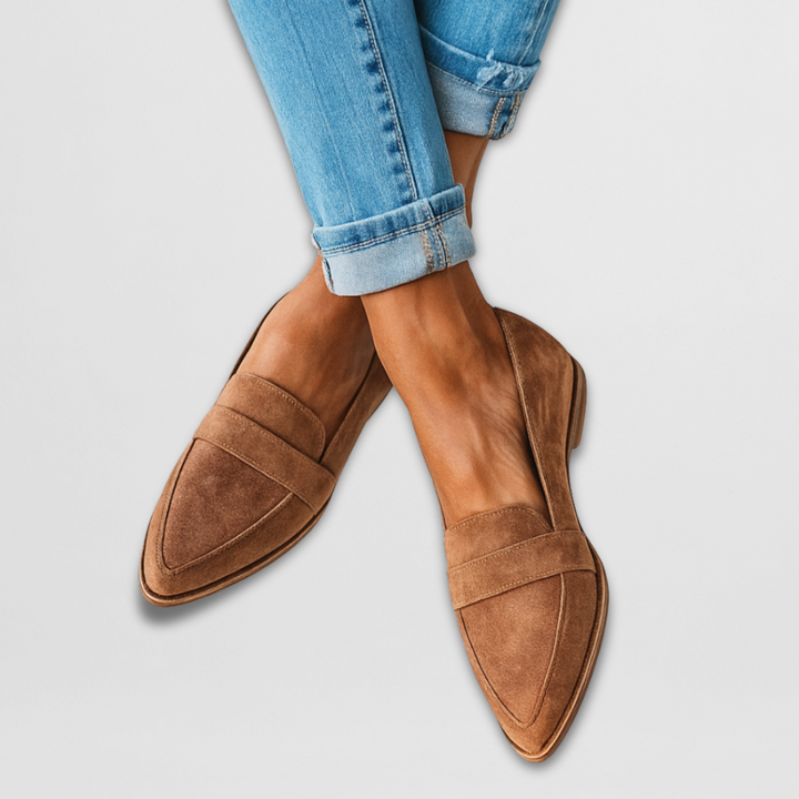 Zelda | Suede Loafers