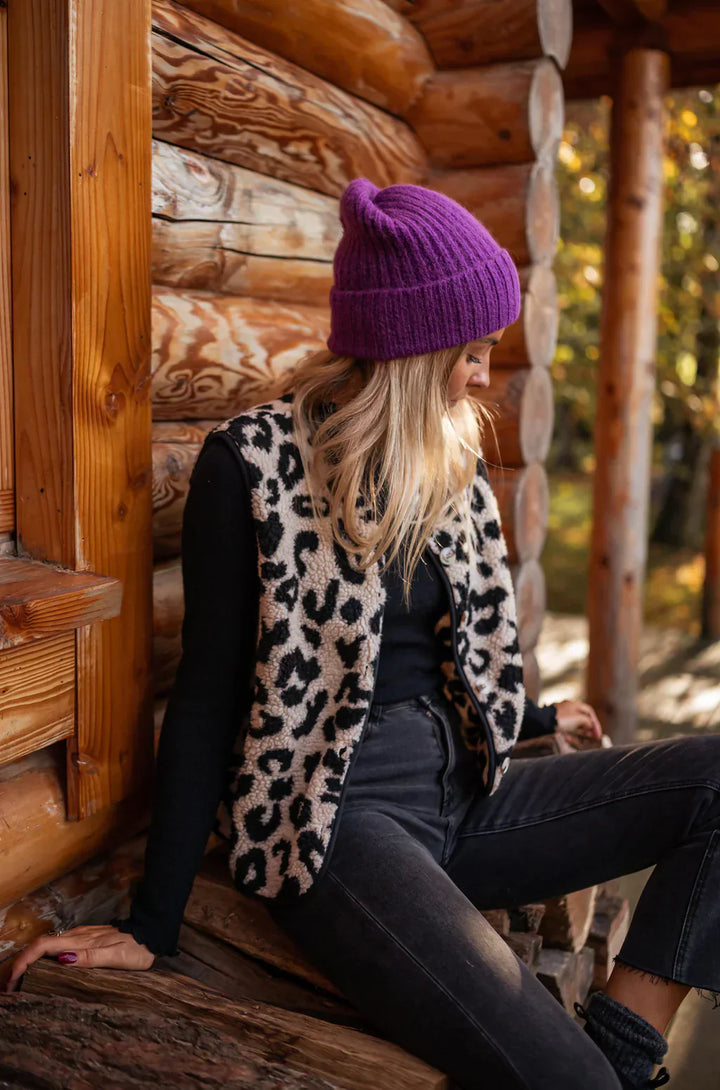 Anja | Leopard Print Vest