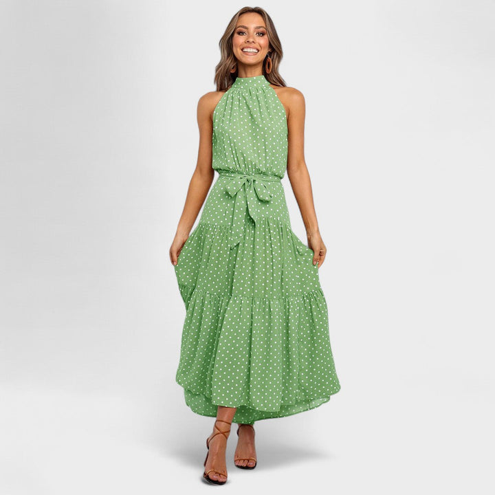 Kitty™ | Elegant and Fun Maxi Dress with Dots