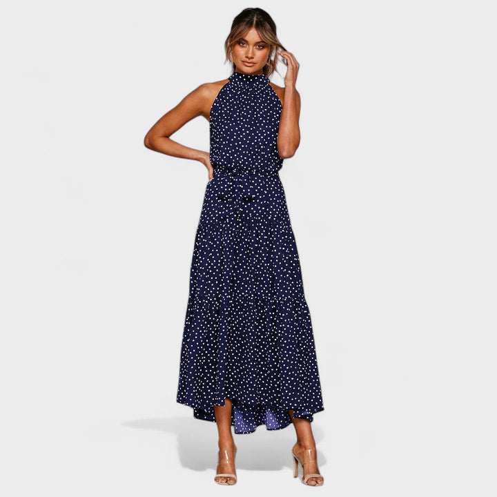 Kitty™ | Elegant and Fun Maxi Dress with Dots