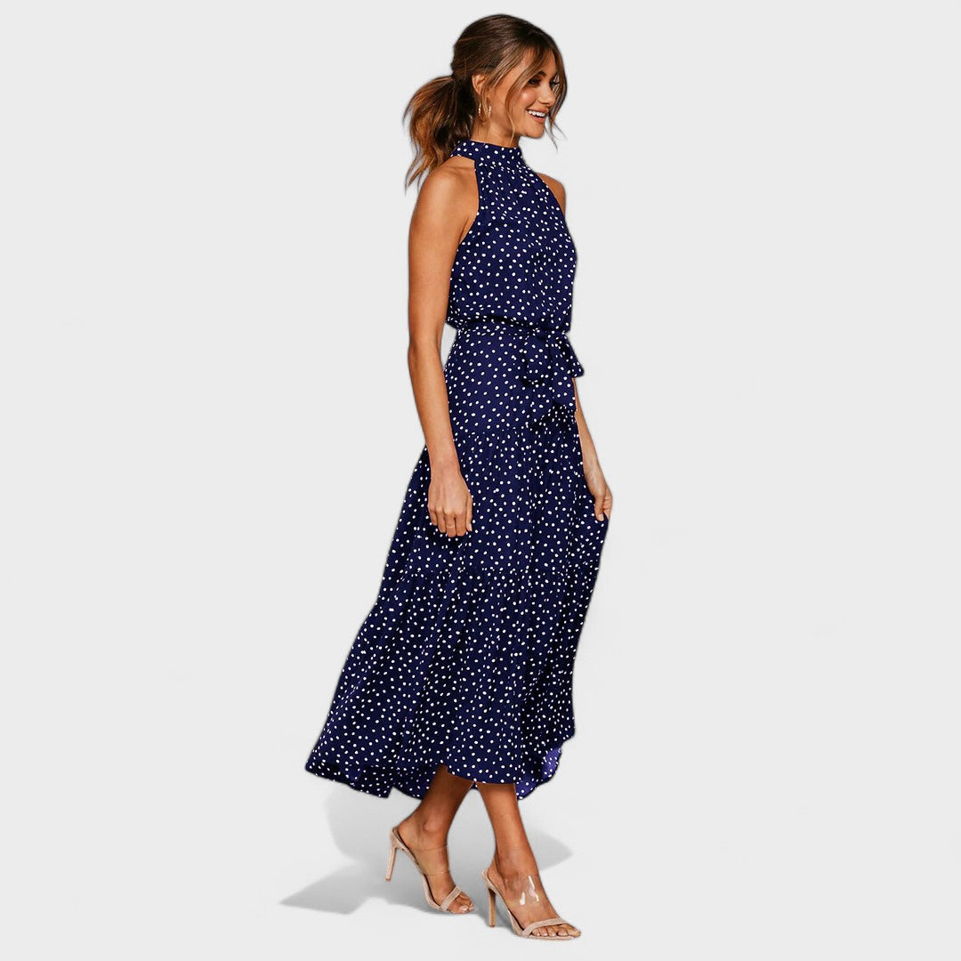 Kitty™ | Elegant and Fun Maxi Dress with Dots