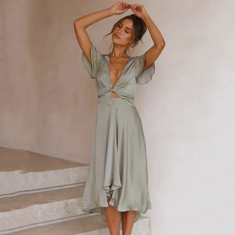 Ella | Rosewood Dress
