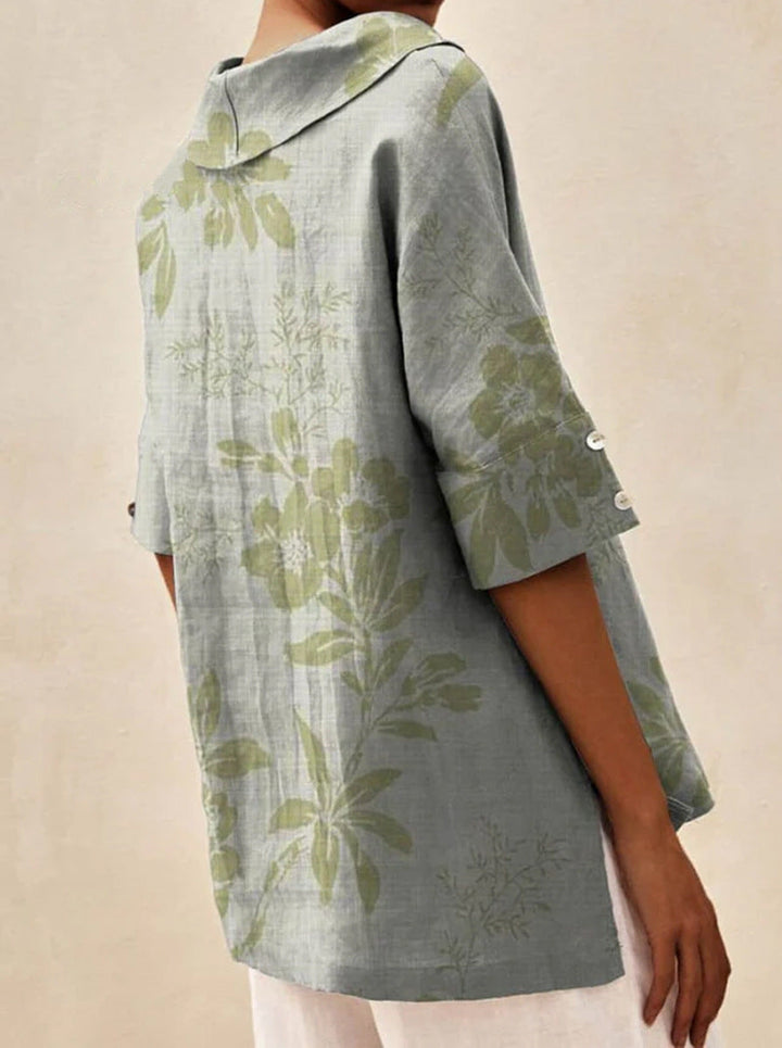 Bettina | Elegant Linen Top 1+1 Free
