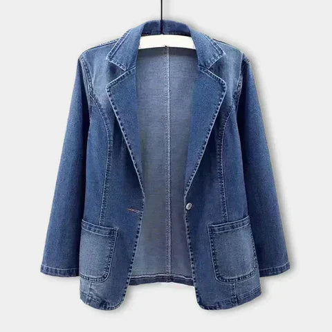 Sofia® | Elegant Denim Blazer for Women