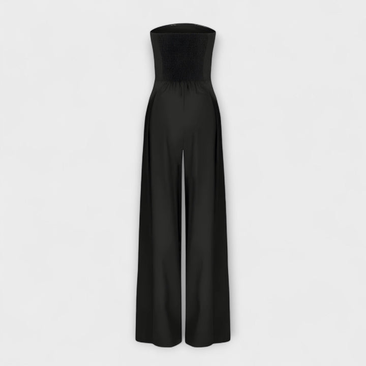 Chiara™ | Elegant Strapless Jumpsuit