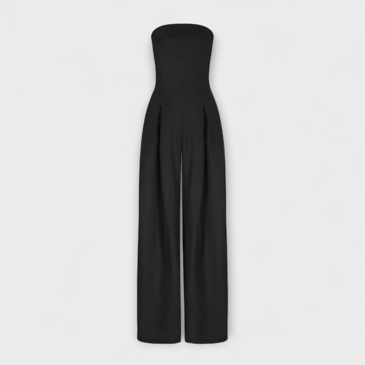 Chiara™ | Elegant Strapless Jumpsuit