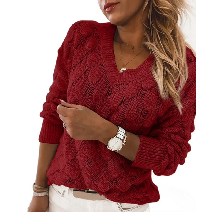 Lena | V-Neck Sweater
