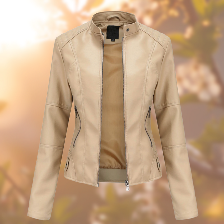 Elisa® | Stylish Leather Jacket