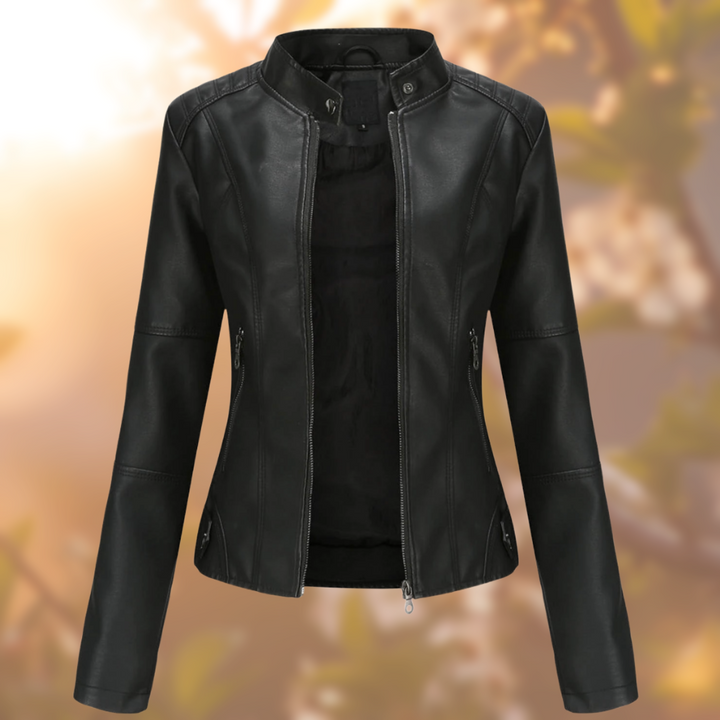 Elisa® | Stylish Leather Jacket