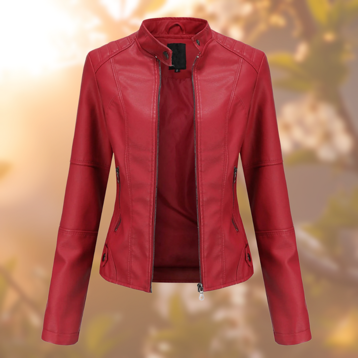 Elisa® | Stylish Leather Jacket