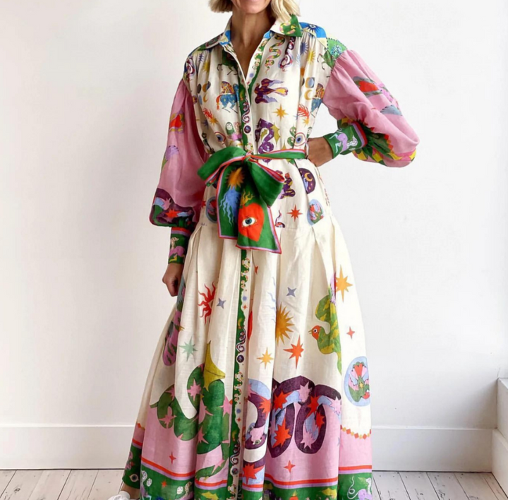 Claudia | Colorful Summer Dress