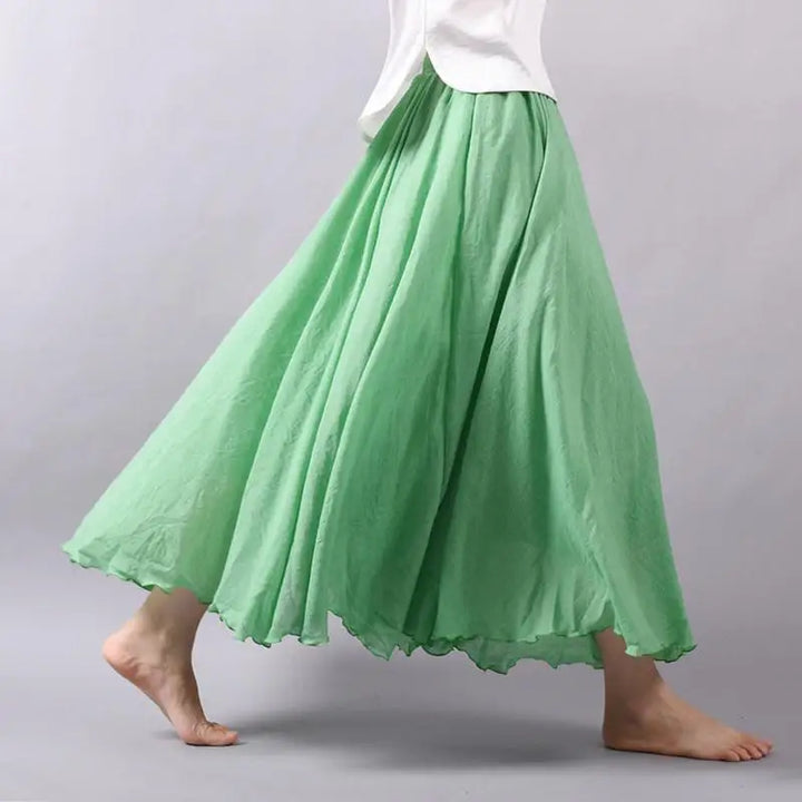 Ines | Summer Maxi Skirt with Playful Elegance