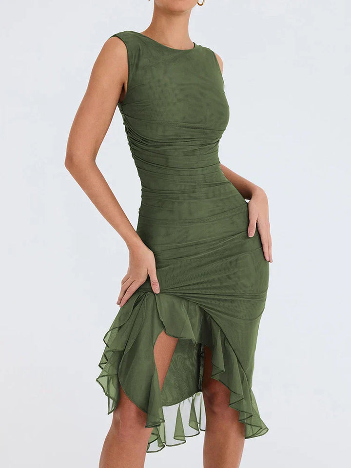Nancy™ | Elegant Midi Dress