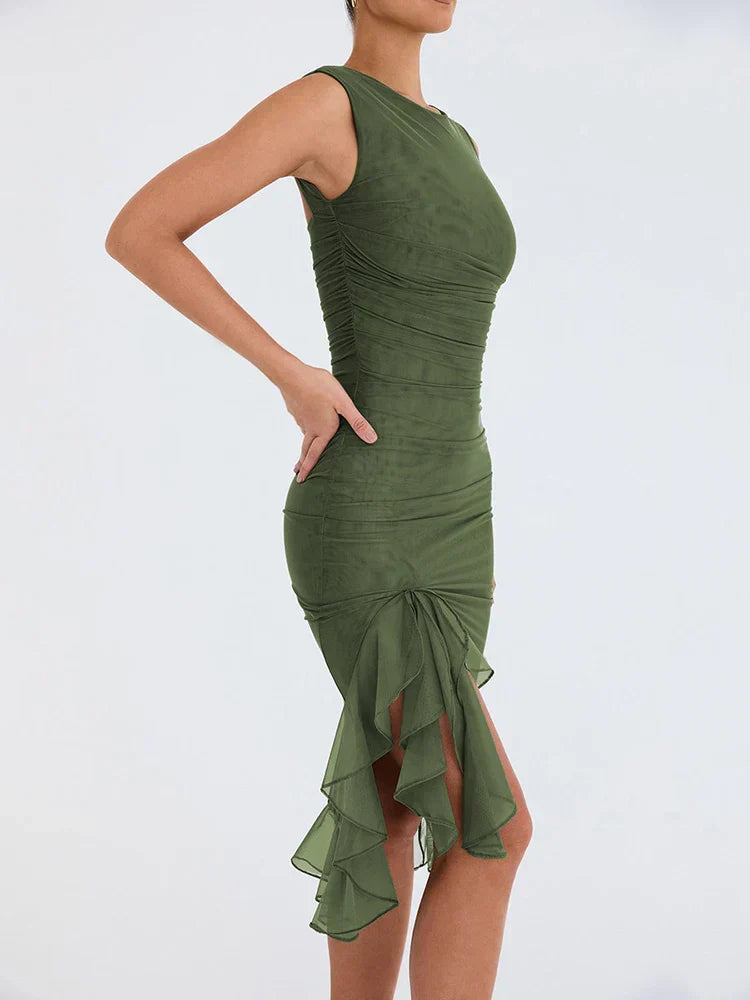 Nancy™ | Elegant Midi Dress