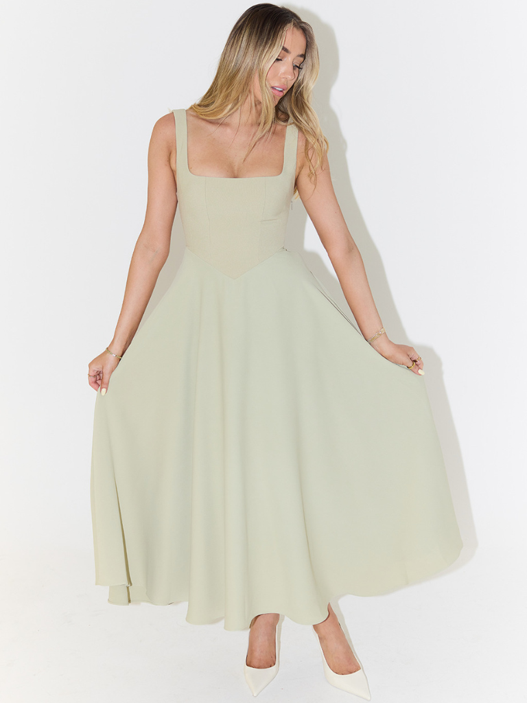 Ysabelle | Tailored Midi Dress