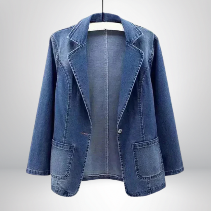 Sofia® | Elegant Denim Blazer for Women
