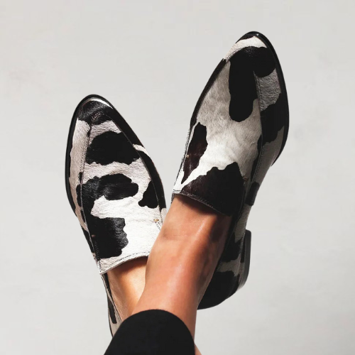 Livia | Elegant loafers with a small heel