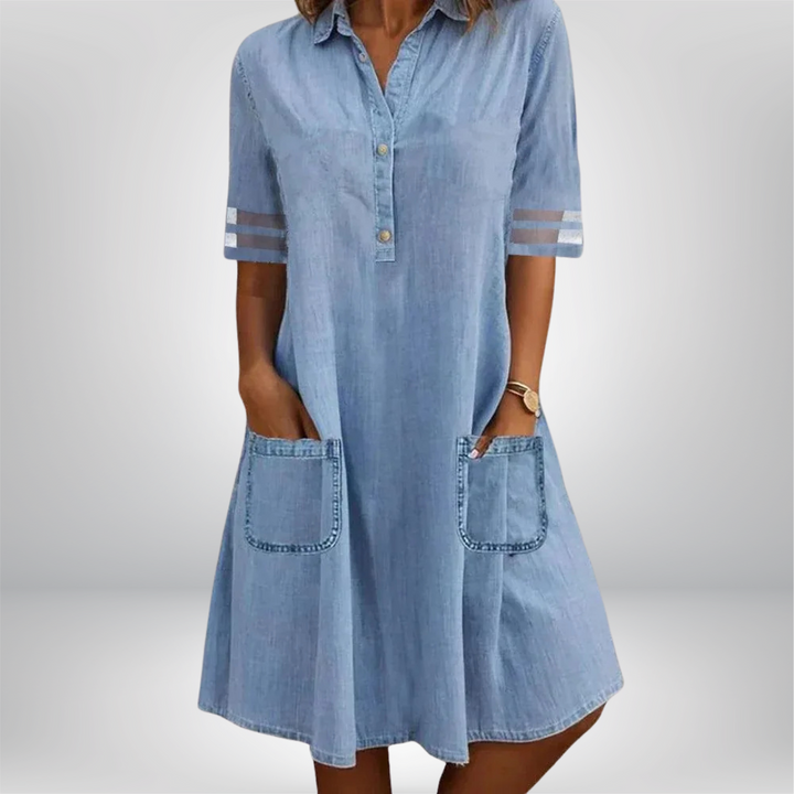 Sofia® | Lightweight Denim Dress