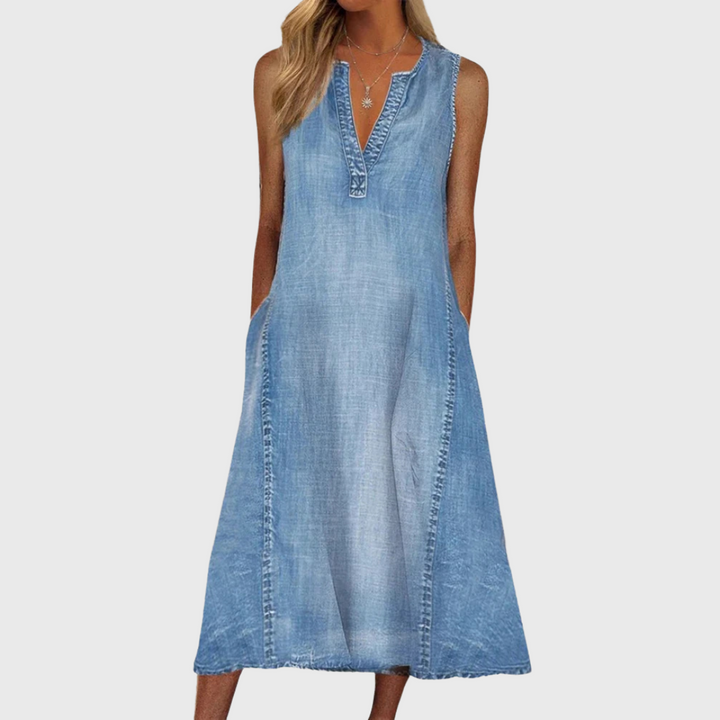 Sofia® | Comfort Denim Dress