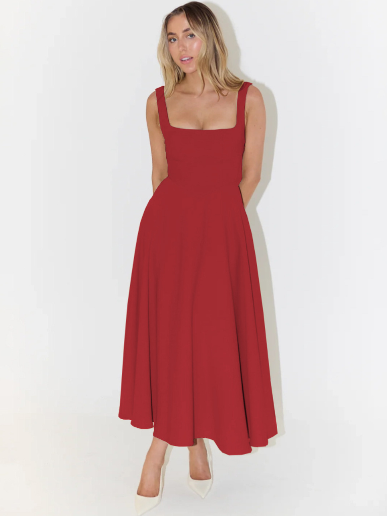 Crimson Dress