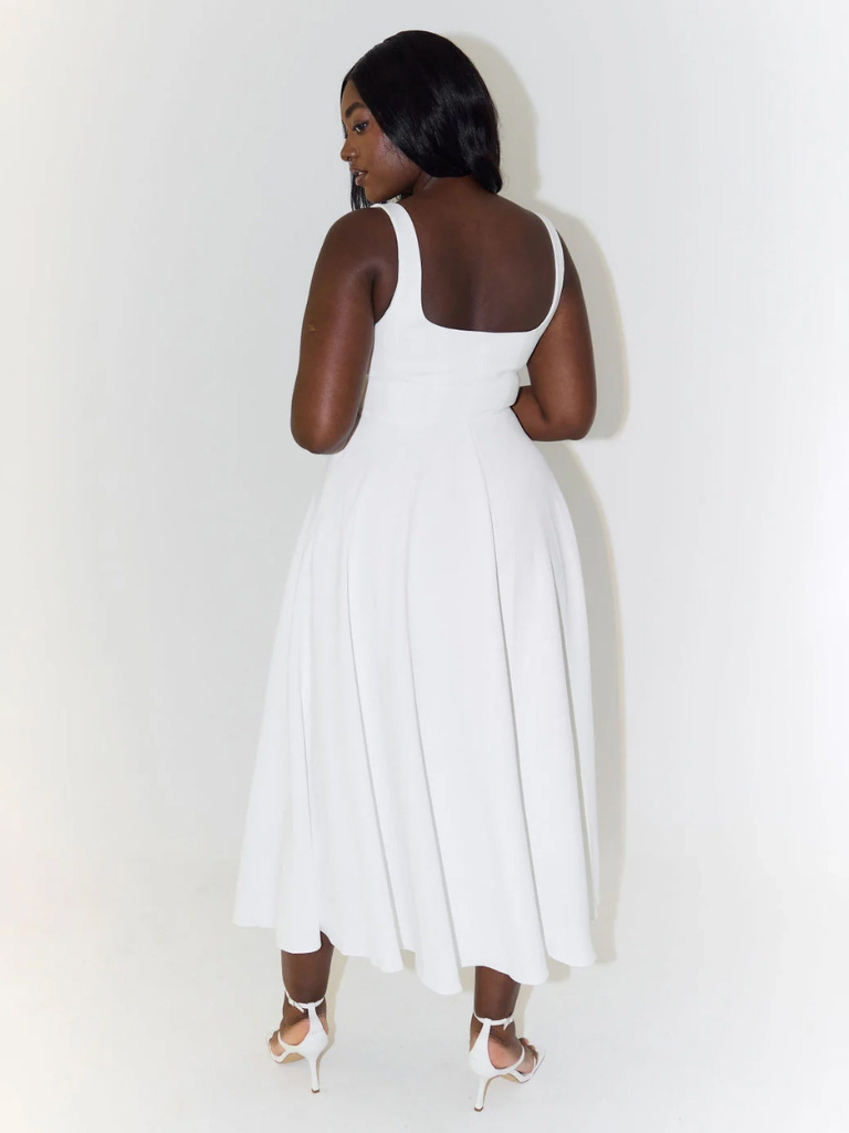 Ysabelle | Tailored Midi Dress