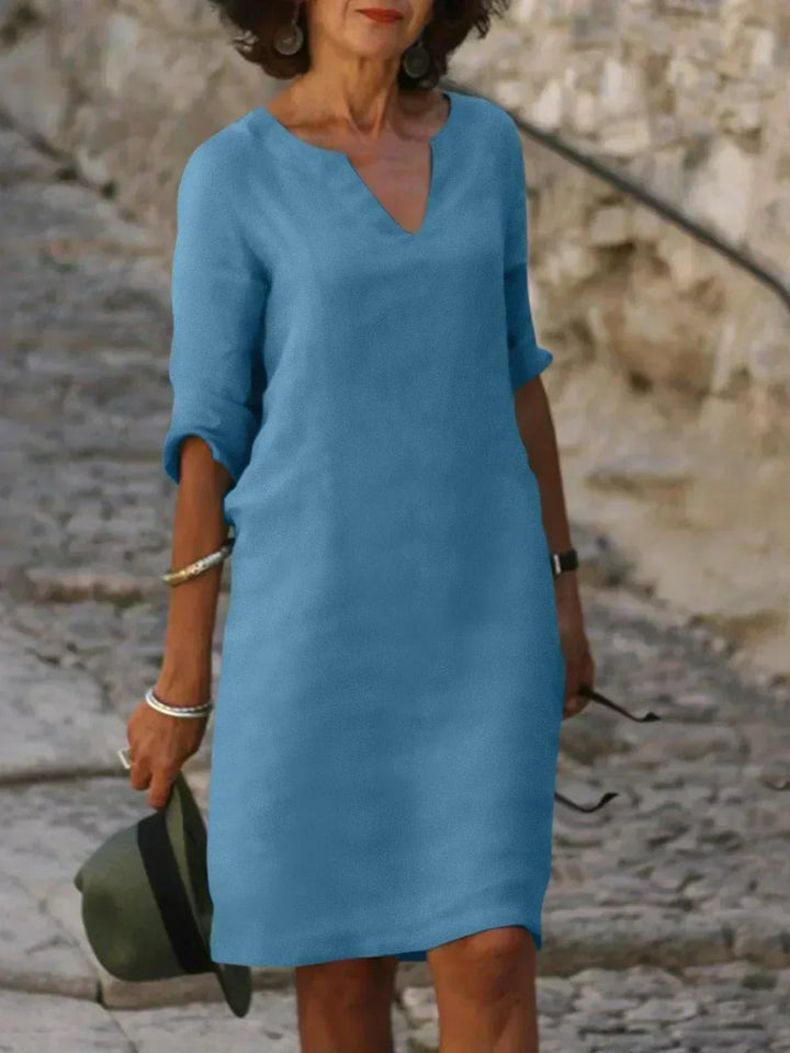 Beatrice™ | Elegant Dress with Refined V-Neck