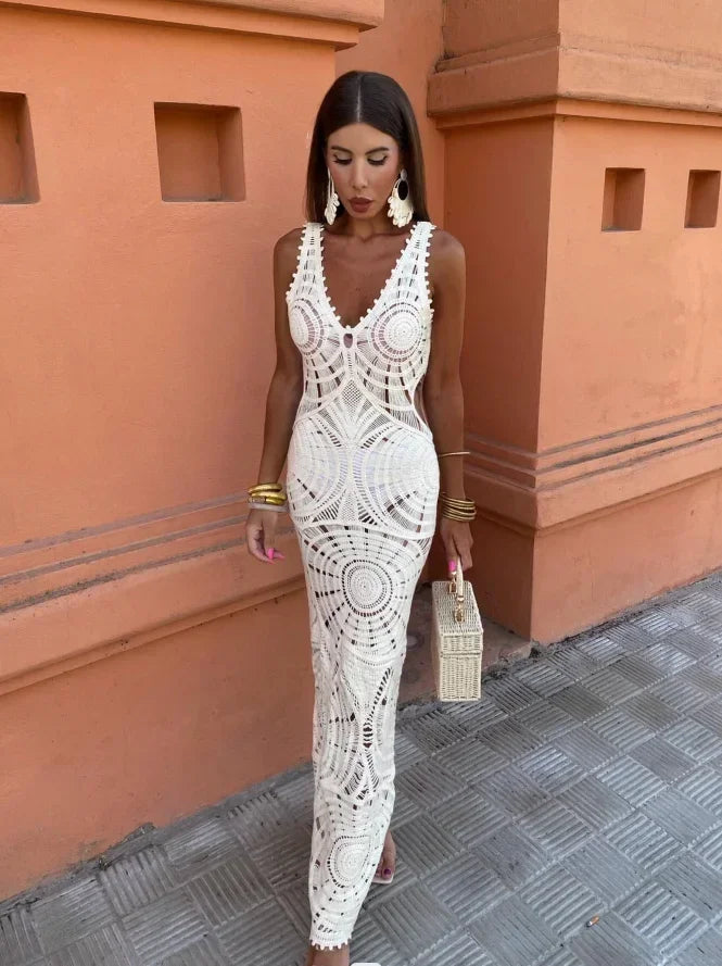Liselotte™ | Long Dresses with a V-Neck