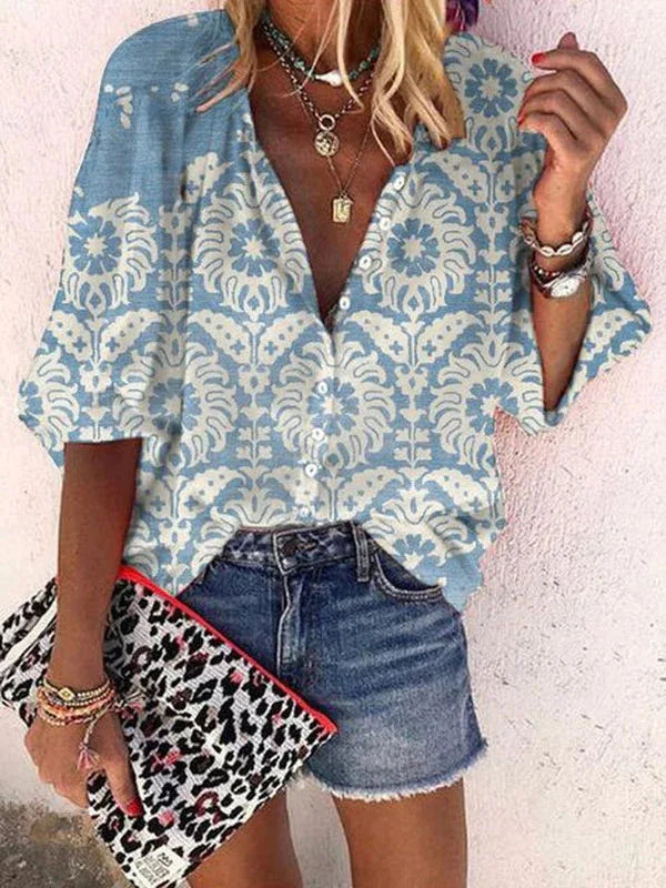 Carly | Airy Elegant Boho Blouse