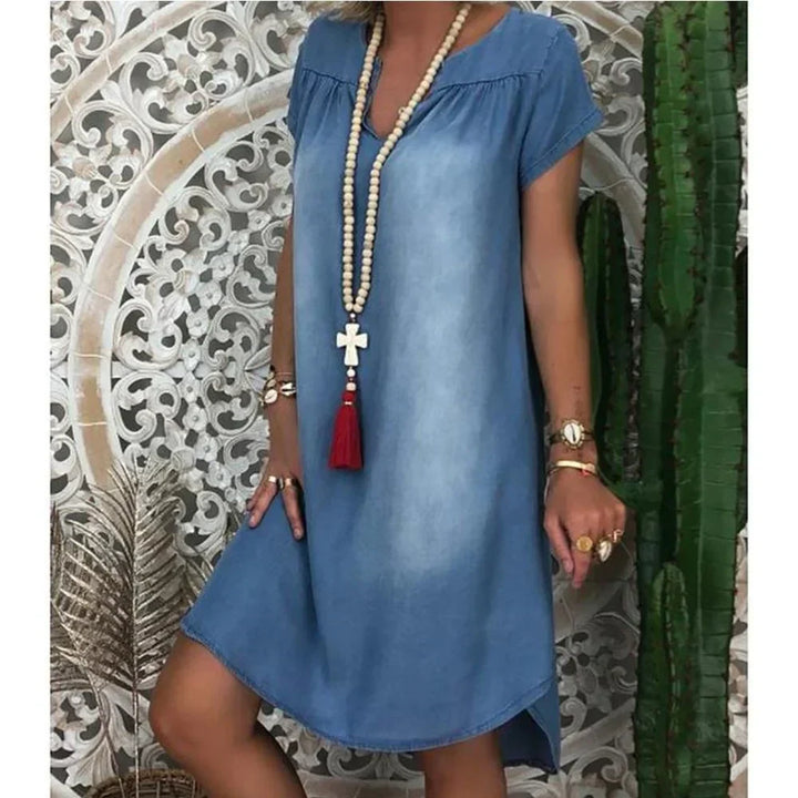 Sofia™ | Casual Denim Summer Dress