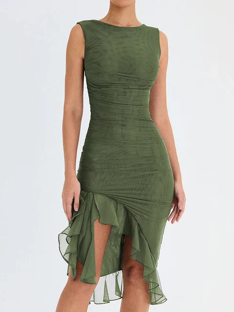 Nancy™ | Elegant Midi Dress