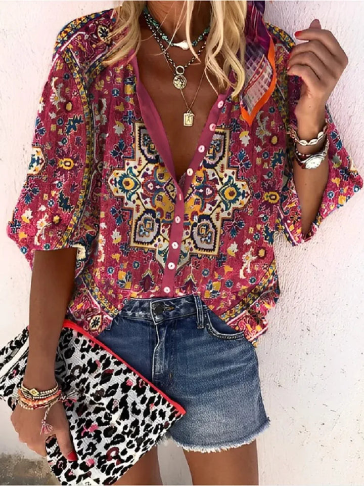 Carly | Airy Elegant Boho Blouse