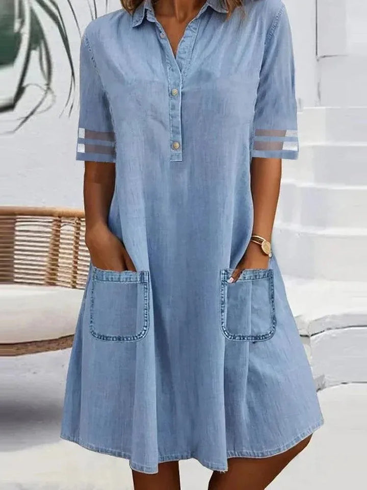 Sofia® | Lightweight Denim Dress