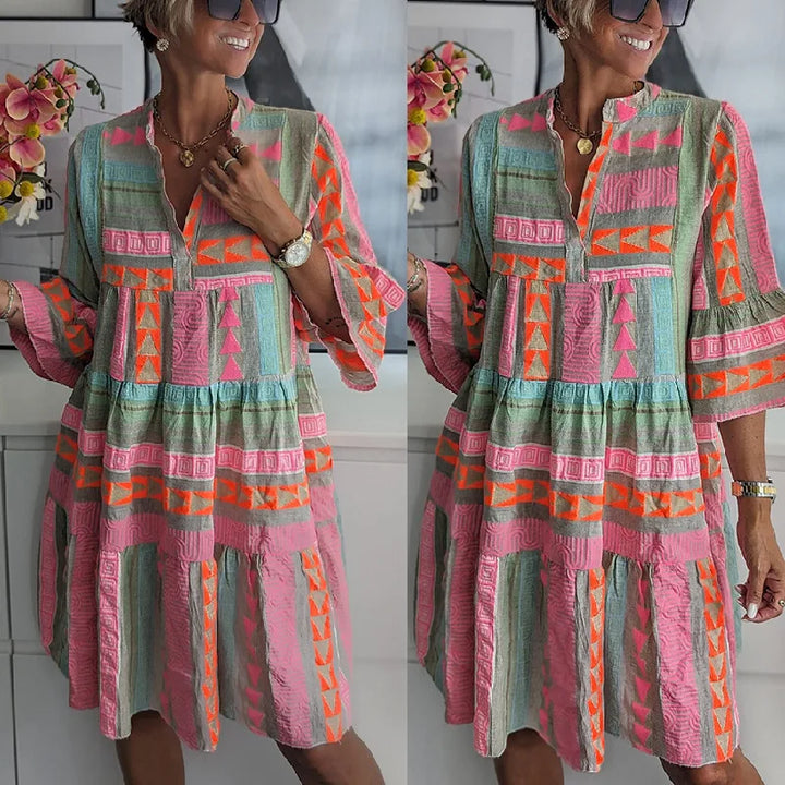 Kiki | Elegant Spring Midi Dress
