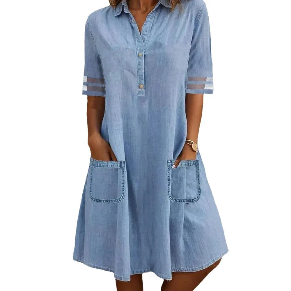 Sofia® | Lightweight Denim Dress