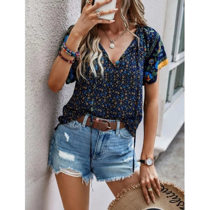 Virginia | Charming boho blouse