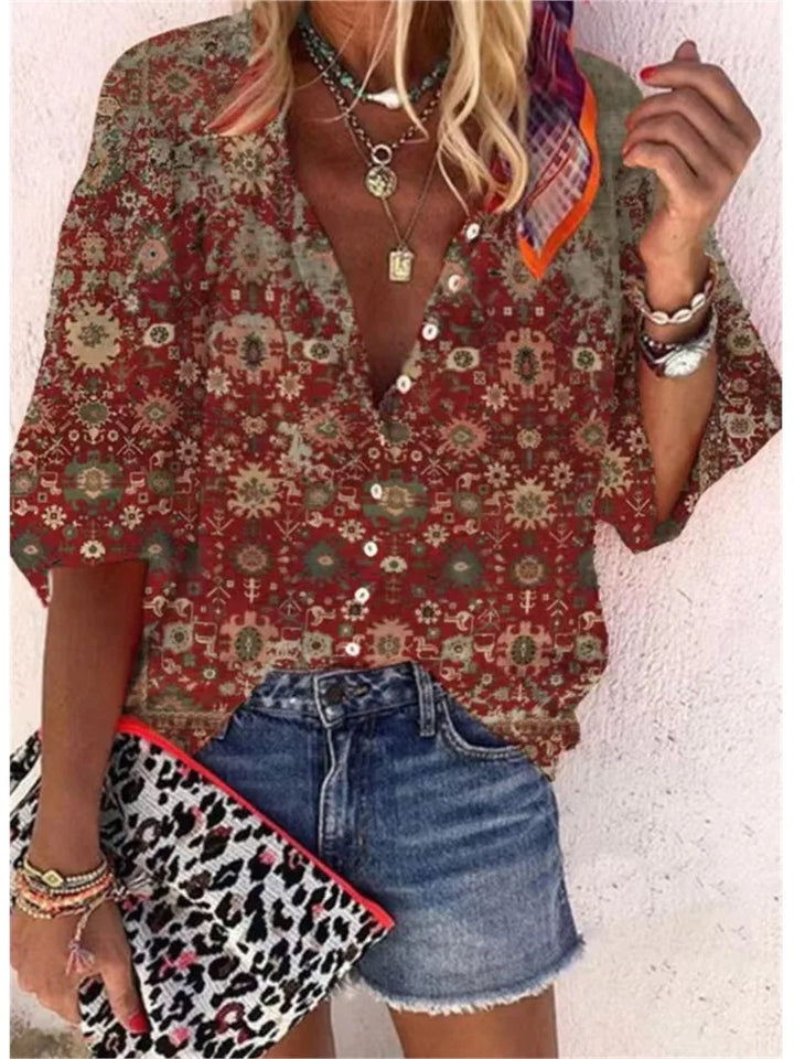 Carly | Airy Elegant Boho Blouse