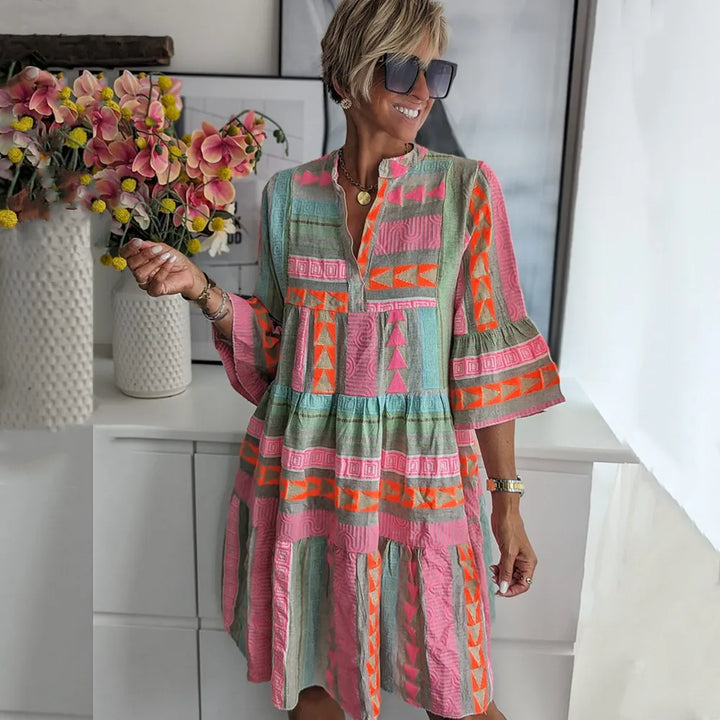 Kiki | Elegant Spring Midi Dress