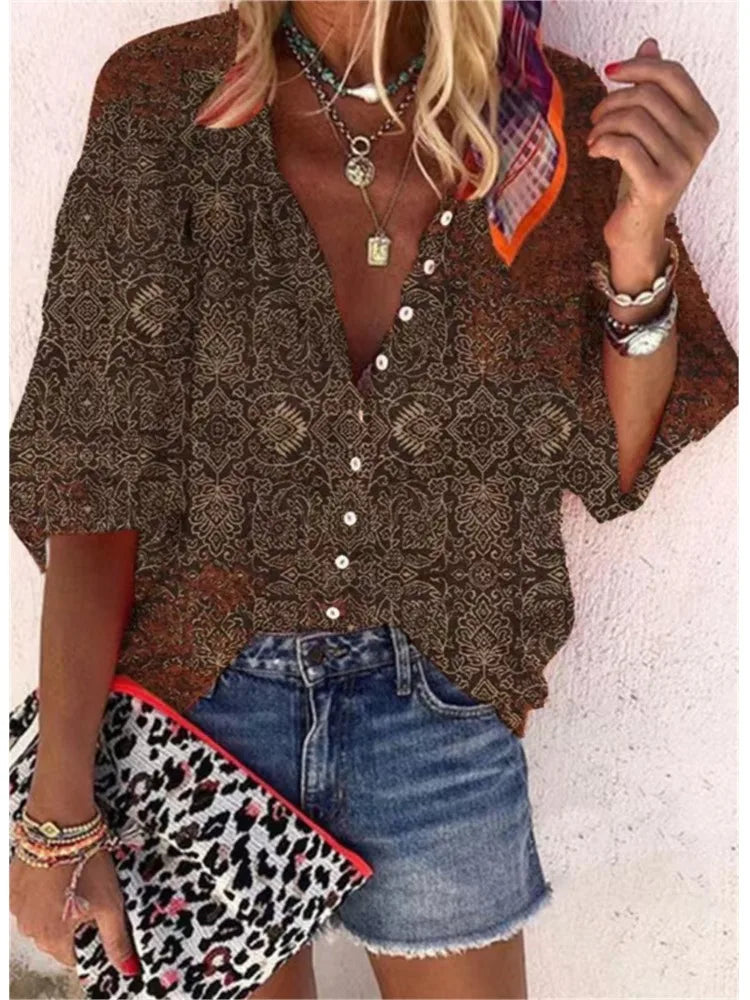 Carly | Airy Elegant Boho Blouse
