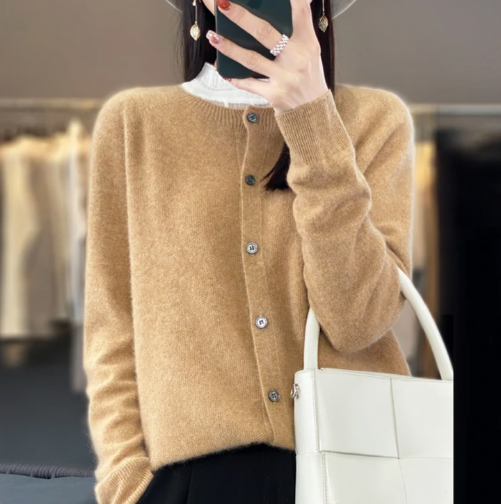 VIVIENNE I WARM COZY KNITTED CARDIGAN
