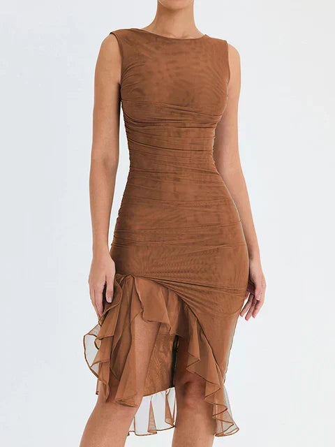 Nancy™ | Elegant Midi Dress