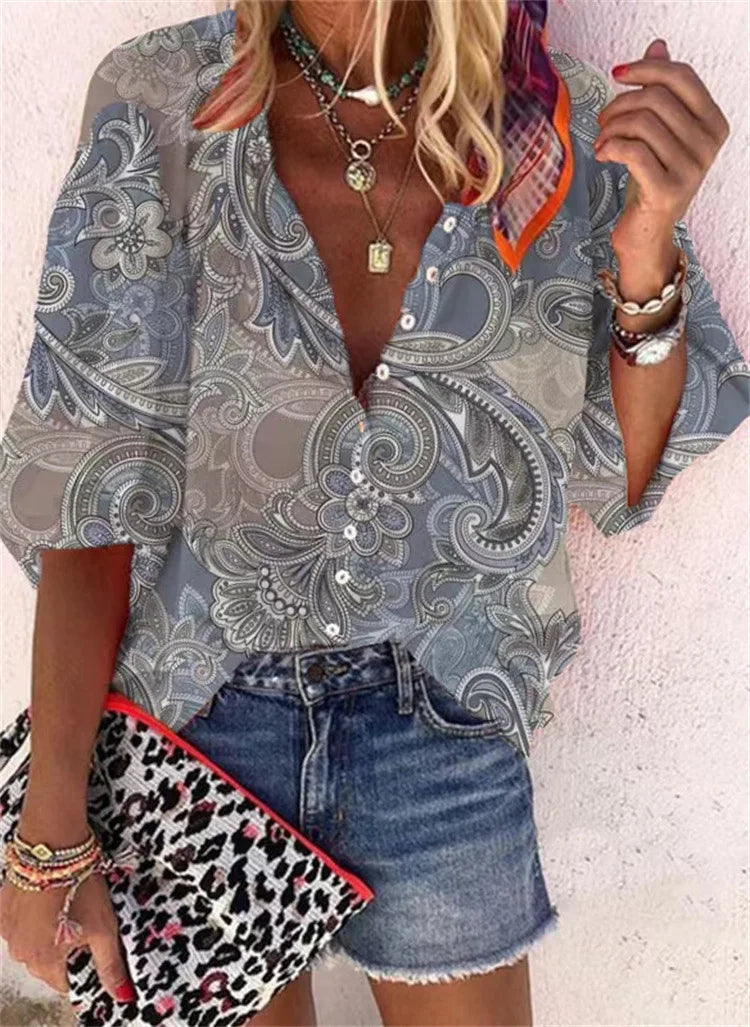 Carly | Airy Elegant Boho Blouse