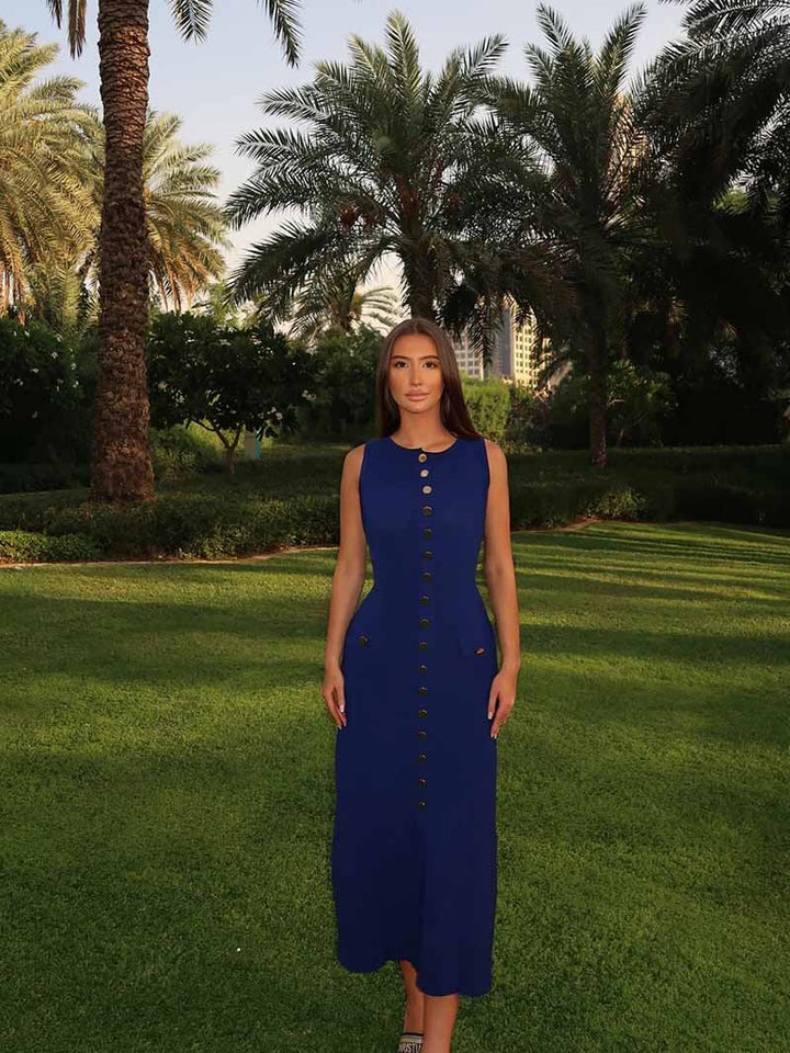 Charlotte | Maxi dress in georgette