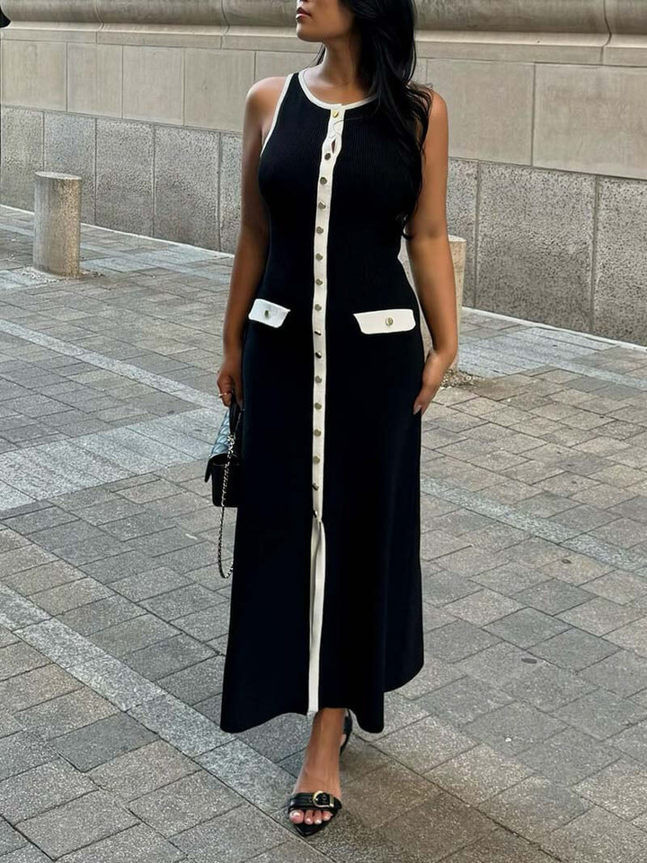 Charlotte | Maxi dress in georgette