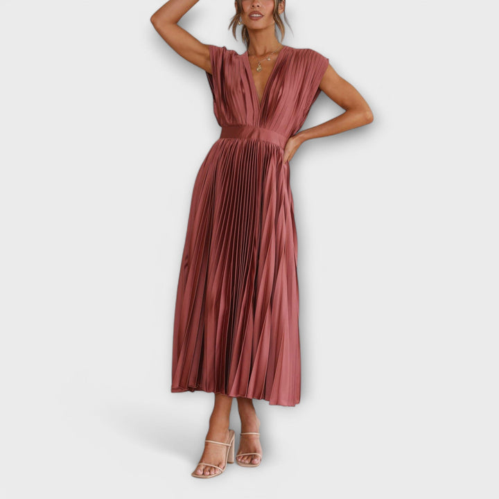 Alessia™ | Elegant Pleated Dress