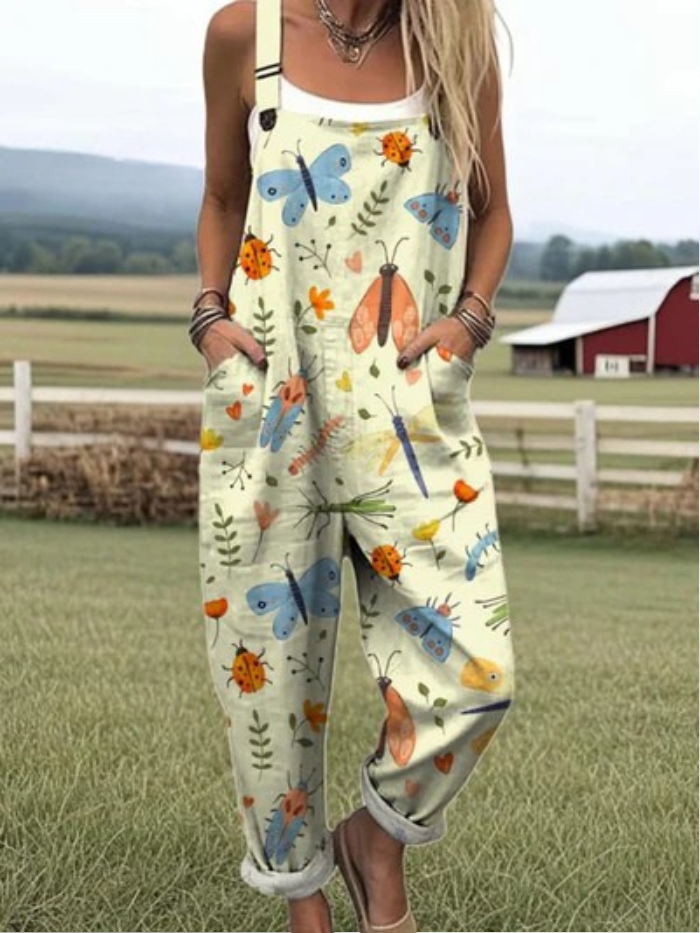 Victoria - Vintage Spring Jumpsuit