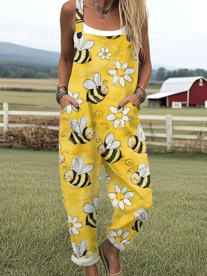 Zerva - Vintage Spring Jumpsuit