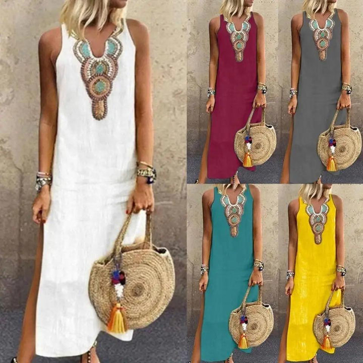 Elegant High-Waisted Linen Dresses for a Fresh and Sophisticated Look