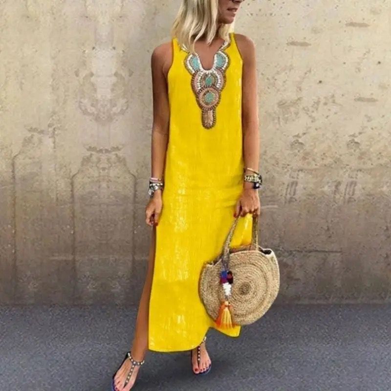 Elegant High-Waisted Linen Dresses for a Fresh and Sophisticated Look